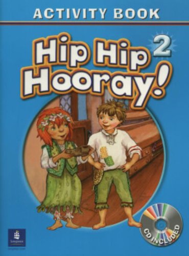 [0130197866] HIP HIP HOORAY 2 ACTIVITY BOOK WITH AUDIO CD