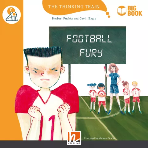 [9783990890240] The Thinking Train Series : Football Fury (Pre A1 Starters) Big Book