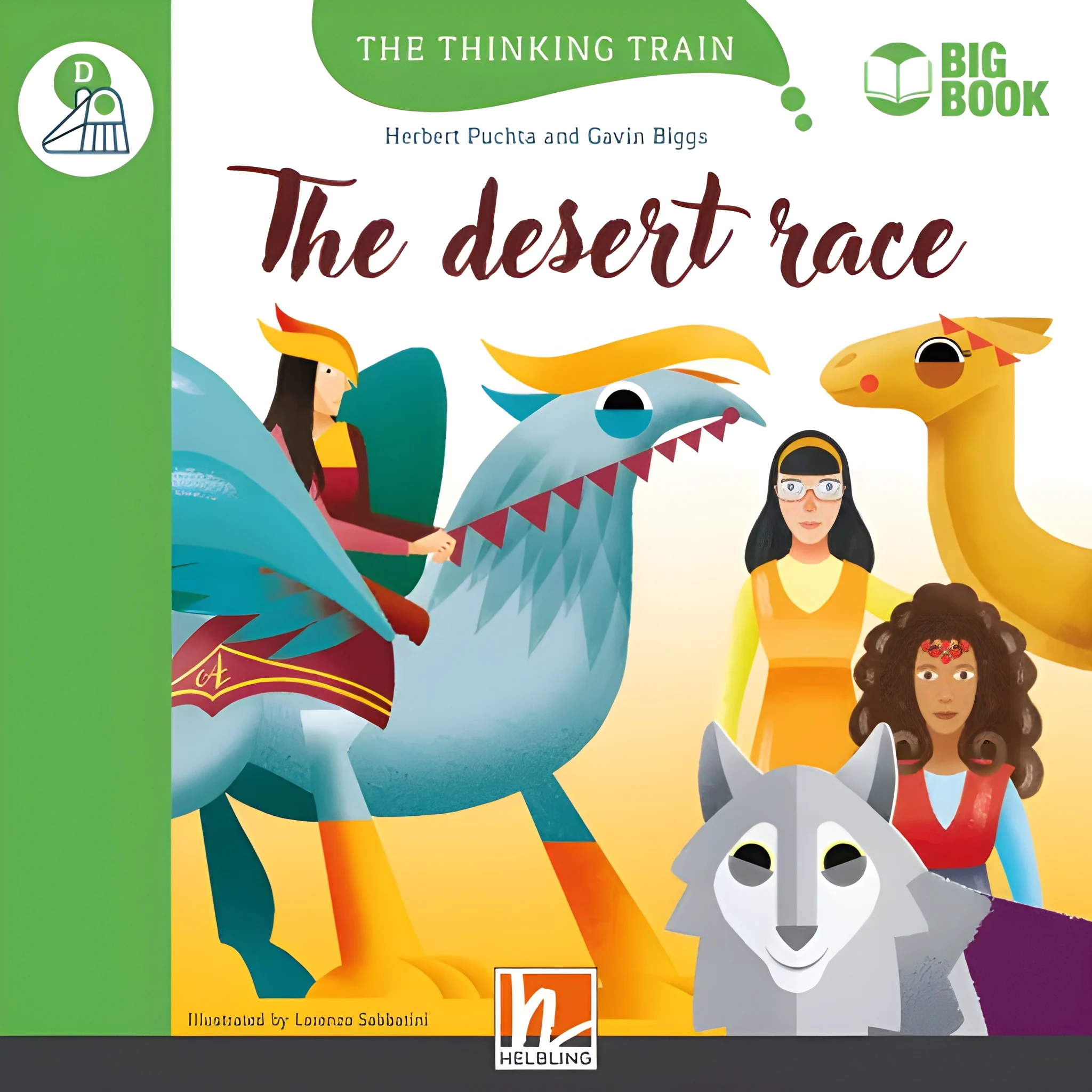 [9783990890271] The Thinking Train Series : The Desert Race  (A1 Movers) Big Book