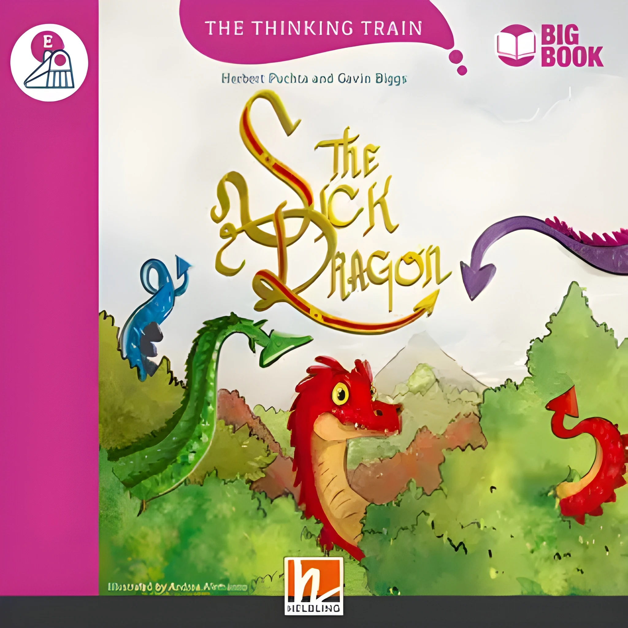 [9783990890288] The Thinking Train Series : The Sick Dragon (A1 Movers) Big Book