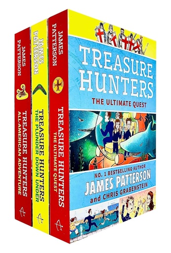 [9789123539291] Treasure Hunters Series Box Set (3 Books)