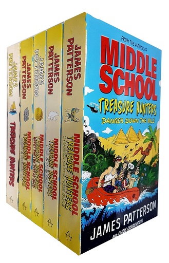 [9789123796212] Middle School Treasure Hunters Series Box Set (5 Books)