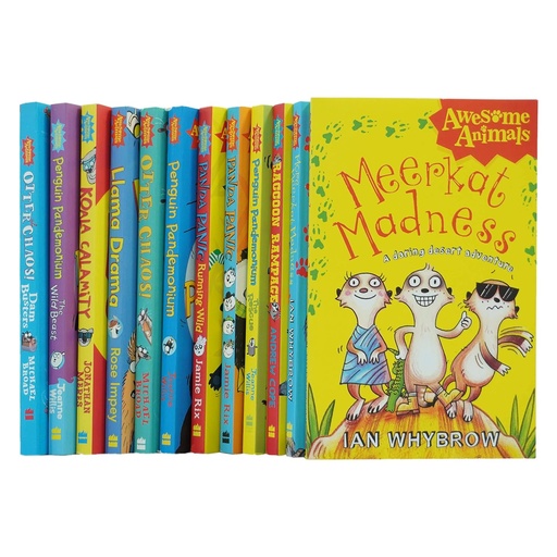 [9780007992102] Awesome Animals Series Box Set (12 Books)