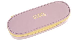 [5201927149970] Trousse Polo Ronde 1 Compartiment Mauve