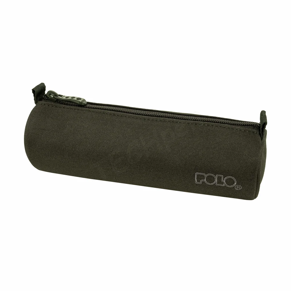 [5201927149925] Trousse Polo Ronde 1 Compartiment Gris Foncé
