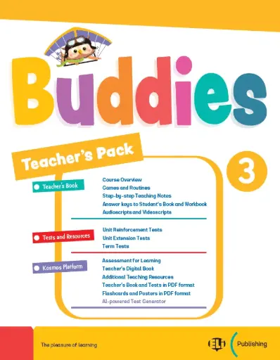 [9788853650009] Buddies 3 Teacher's Pack (A1.1)