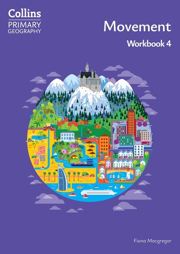 [9780008728373] Collins Primary Geography Movement 4 Wbk (4th Ed)